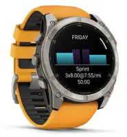 GARMIN Fenix 8 Orange 51mm