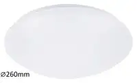 RABALUX Lucas kupatilska plafonjera LED 12W 4000K 26cm bela IP44