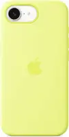 APPLE iPhone 16e Silicone Case – Neon Yellow mgyw4zm/a