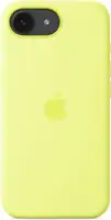 APPLE iPhone 16e Silicone Case – Neon Yellow mgyw4zm/a