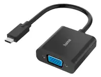 HAMA adapter USB-C muski na VGA zenski, Full HD