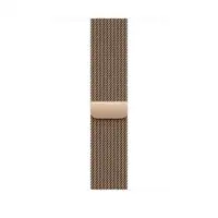APPLE Watch S11 Cellular 42mm Gold Titanium Case with Gold Milanese Loop mf8y4rk/a