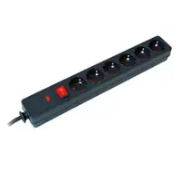 COMMEL 1.5m 6 uticn. 16A 250V 3500W