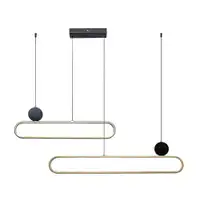RABALUX Circado visilica LED48W crna/gold