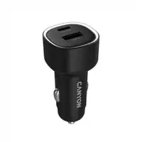CANYON OnDrive 48 PD 48W USB-A+USB-C Black CNE-CCABR3AC