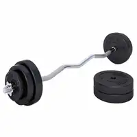 GORILLA SPORTS Kriva EZ sipka sa plasticnim tegovima (35 kg)