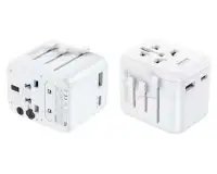 LINKOM Strujni multifunkcionalni punjac 2.4A UK/EU/US/AU,beli REMAX