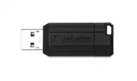 VERBATIM PINSTRIPE 32GB BLACK