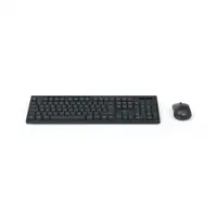 HAMA WKM-200 bezicna tastatura i mis, SRB, crna