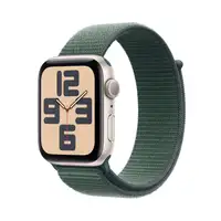 APPLE Watch SE2 v3 GPS 40mm Starlight Alu Case with Lake Green Sport Loop mxeh3qv/a