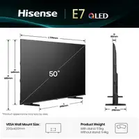 HISENSE 50E7Q QLED