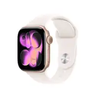 APPLE Watch S11 Cellular 42mm Rose Gold Aluminium Case with Light Blush Sport Band - M/L mf8f4rk/a