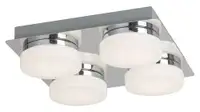 RABALUX Hilary spot, hrom/bela, LED 20W