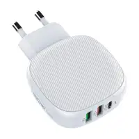MOYE Voltaic USB Charger PD Type-C QC 3.0 28.5W White