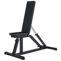 GORILLA SPORTS Univerzalna benc klupa (Crna)