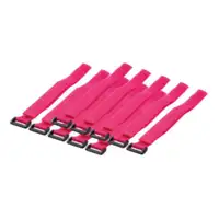LOGILINK Cicak trakice za vezivanje kablova Velcro 500x20mm 10kom (Roze)
