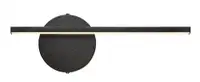 RABALUX Sabira zidna lampa LED6W L33cm crna