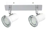RABALUX Steve spot LED GU10 2x4,5W sa sijalicom,IP44