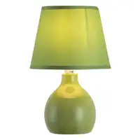 RABALUX Ingrid keramicka stona lampa E14 zeleno