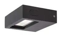 RABALUX Ganges spoljna zidna lampa mat crna lampa: 575lm