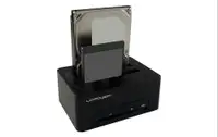 LC POWER LC-DOCK-U3-CR 2xSSD/HDD, Black, Cardreader,1xUSB3.0 HUB