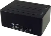 LC POWER LC-DOCK-U3-CR 2xSSD/HDD, Black, Cardreader,1xUSB3.0 HUB