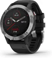 GARMIN Fenix 6 Silver Black BASIC