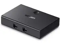 UGREEN 30345 USB 2.0 switch 2x1 (1in - 2out)