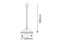 RABALUX Etrusco visilica D30 E27 60W gold