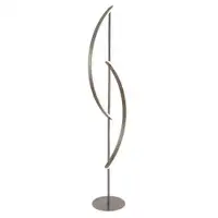 RABALUX Jarnelle, podna brušeni hrom LED 30W, 3000K, visina 150cm