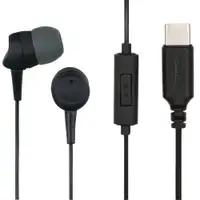HAMA SEA II USB-C slusalice+Mic za smartfon crna