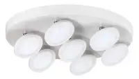 RABALUX Elsa ceiling LED 7x6W,matte white