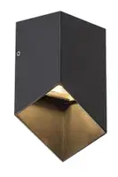 RABALUX Tilburg, LED spoljna zidna, aluminium antracit siva, 5W, 160lm/ 550lm, 3000K