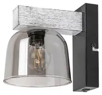 RABALUX Cardamom, zidna lampa, E14 1x MAX 40W, mat crna