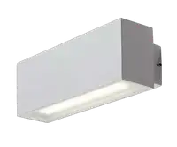 RABALUX Mataro, LED spoljna zidna bela aluminium/staklena maska, 10W, with shade: 970lm,(bez stakla: 1200lm), 4000K