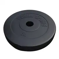GORILLA SPORTS Plasticni olimpijski tegovi (15 kg)