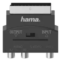 HAMA Adapter SCART (muski) na S-Video i 3x cinc(zenski)