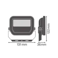 OSRAM LED Reflektor FL PFM 10W 6500K SYM 100 crni