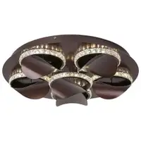 RABALUX Capriana, ceiling, LED 6X6W, moccha