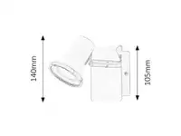 RABALUX Steve spot LED GU10 4,5W sa sijalicom, IP44