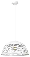 RABALUX Norena,visilica E27 60W,mat belo