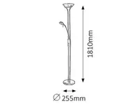 RABALUX Beta podna lampa sa citacem l.R7s 230W+G9 bronza