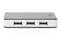 DIGITUS USB hub 2.0 7 porta sivi