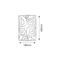 RABALUX Harmony lux zidna lampa260x180 E27 60W opal