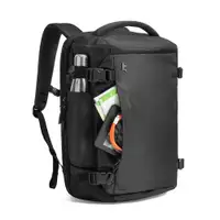 TOMTOC NAVIGATOR T66 LITEWAY TRAVEL BACKPACK BLACK 17" 40L T66M1D2