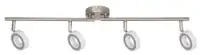 RABALUX Zora 4xspot built-in LEDwith bulb,chrome