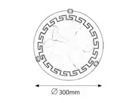 RABALUX Etrusco plafonjera D30,E27 60W bronza