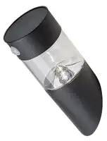RABALUX Kapuas spoljna solarna zidna lampa crna nerdajuci celika 1,5W 100lm 4000K senzor pokreta