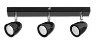 RABALUX Perico plafonjera GU10 3x5W crna
