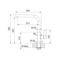 FRANKE MARIS HROM GLECER BELA 115.0392.340